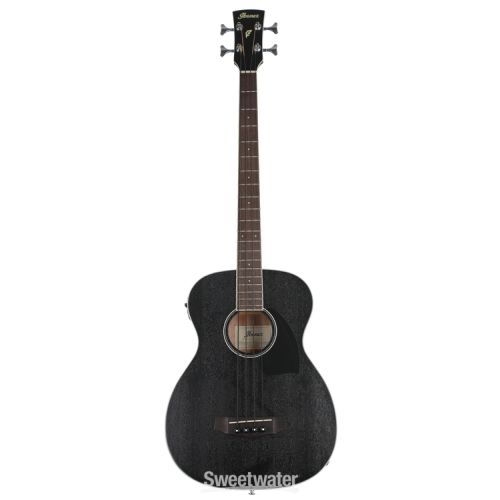  Ibanez PCBE14MH Acoustic-electric Bass - Weathered Black