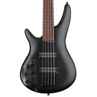 Ibanez Standard SR305EBL Left-handed Bass Guitar - Weathered Black