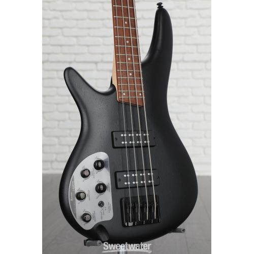  Ibanez Standard SR300EBL Left-handed Bass Guitar - Weathered Black