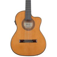 Ibanez GA5TCE3Q 3/4-sized Acoustic-electric Nylon-string Guitar - Natural