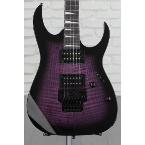  Ibanez Gio RG320FAT Electric Guitar - Transparent Violet Sunburst Demo