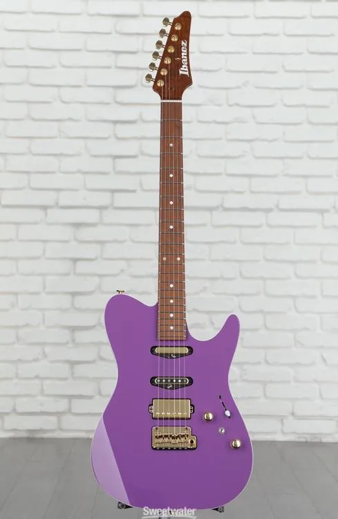  Ibanez Lari Basilio Signature LB1 Electric Guitar - Violet