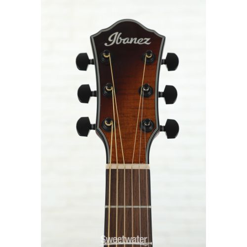  Ibanez AEWC32FM Acoustic-Electric Guitar - Amber Sunset Fade