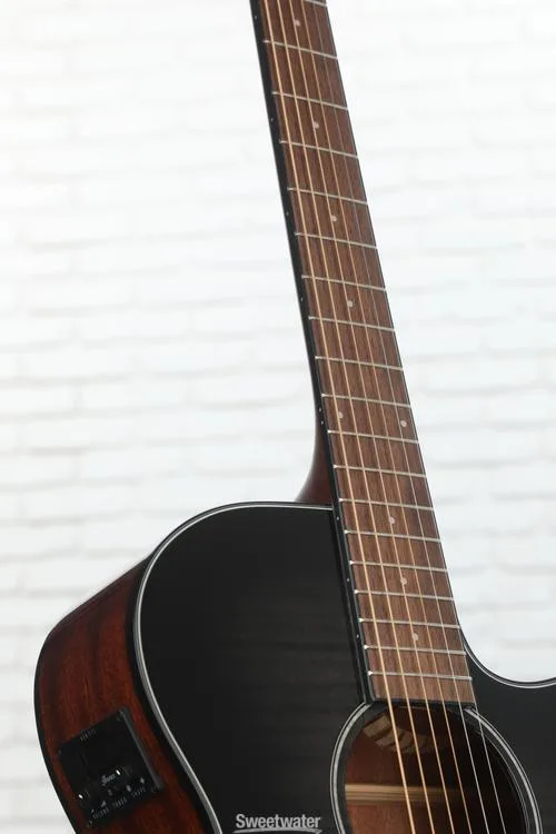  Ibanez AEG70 Acoustic-Electric Guitar - Transparent Charcoal Burst High Gloss