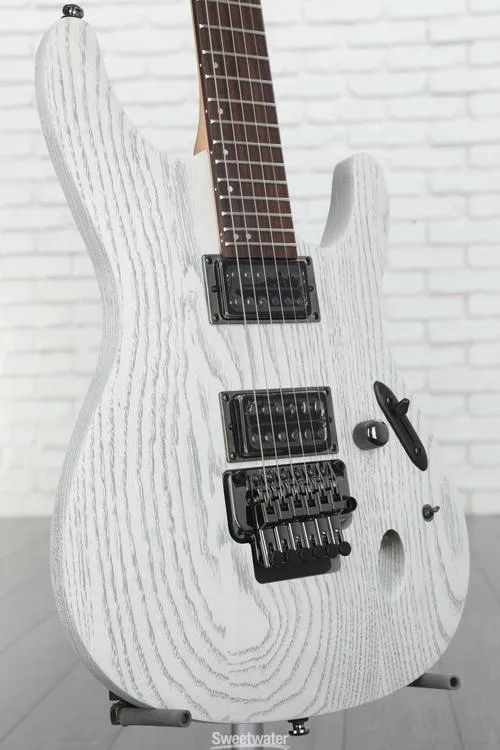  Ibanez Paul Waggoner Signature PWM20 Electric Guitar - White Stain Demo