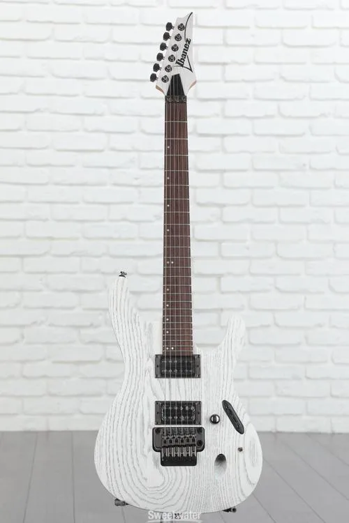  Ibanez Paul Waggoner Signature PWM20 Electric Guitar - White Stain Demo