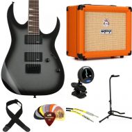 Ibanez Gio GRG121DX and Orange Crush 20 Amp Essentials Bundle - Metallic Gray Burst