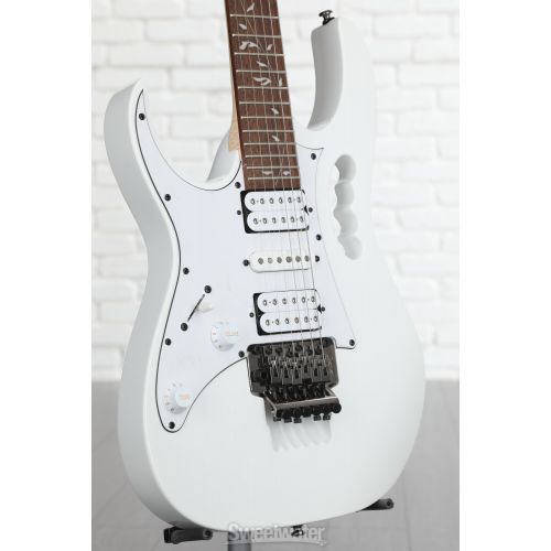  Ibanez Steve Vai Signature JEMJR Left-handed Electric Guitar - White