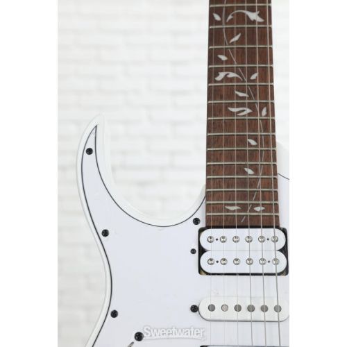  Ibanez Steve Vai Signature JEMJR Left-handed Electric Guitar - White