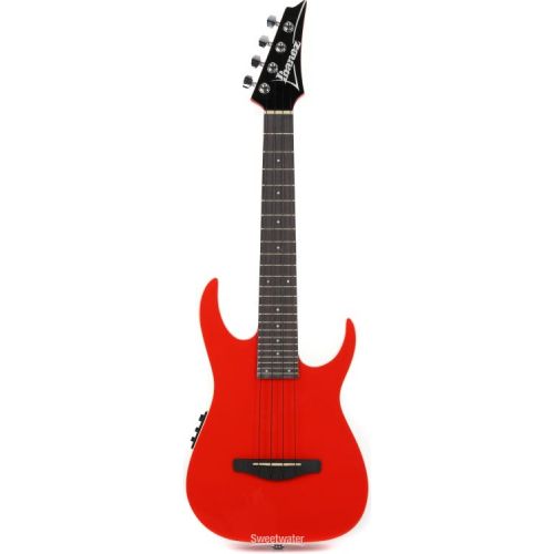  Ibanez URGT100SUR RG Electric Tenor Ukulele - Sun Red