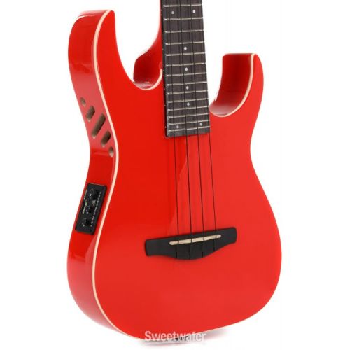  Ibanez URGT100SUR RG Electric Tenor Ukulele - Sun Red