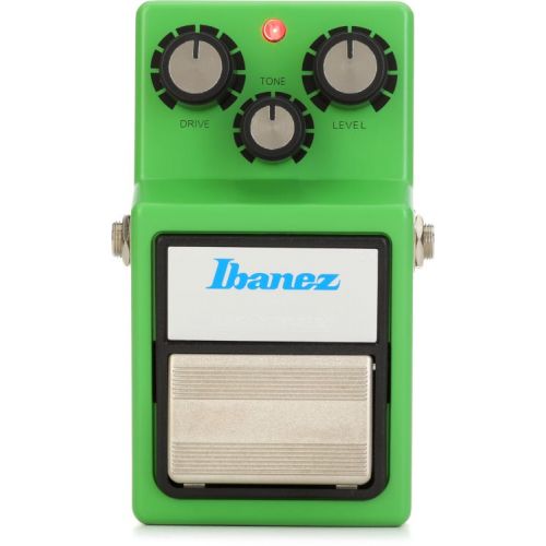  Ibanez TS9 Tube Screamer Overdrive Pedal with 3 Patch Cables
