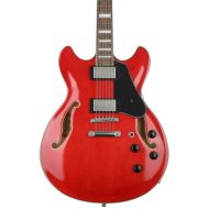 Ibanez Artcore AS7312 Semi-hollow Electric Guitar - Transparent Cherry Red