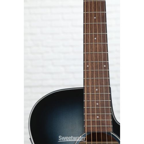  Ibanez AEG50 Acoustic-Electric Guitar - Indigo Blue Burst High Gloss