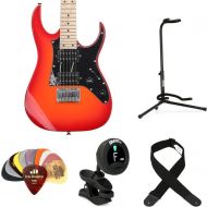 Ibanez Gio GRGM21M Essentials Bundle - Orange Burst