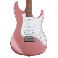 Ibanez Prestige AZ2204 Electric Guitar - Hazy Rose Metallic