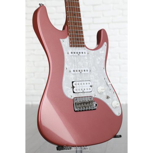  Ibanez Prestige AZ2204 Electric Guitar - Hazy Rose Metallic