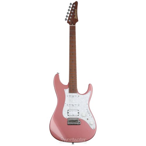  Ibanez Prestige AZ2204 Electric Guitar - Hazy Rose Metallic