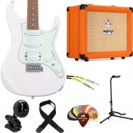 Ibanez AZES40 Electric Guitar and Orange Crush 20RT Amp Bundle - Pastel Pink