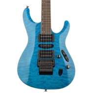 Ibanez Prestige S6570Q - Natural Blue