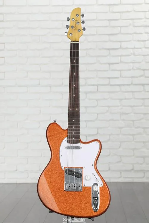  Ibanez Yvette Young Signature YY20 Electric Guitar - Orange Cream Sparkle