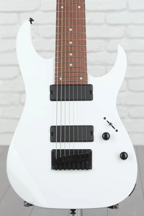 Ibanez RG Standard RG8 8-string Electric Guitar - White Demo