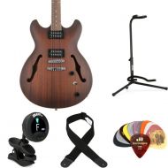 Ibanez Artcore AS53 Essentials Bundle - Tobacco Flat