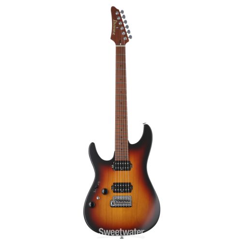  Ibanez Prestige AZ2402L Left-handed Electric Guitar - Tri Fade Burst Flat