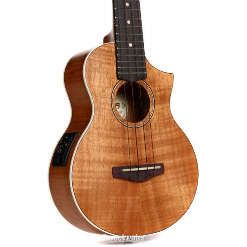  Ibanez UEW15E Acoustic-Electric Ukelele - Open Pore Natural