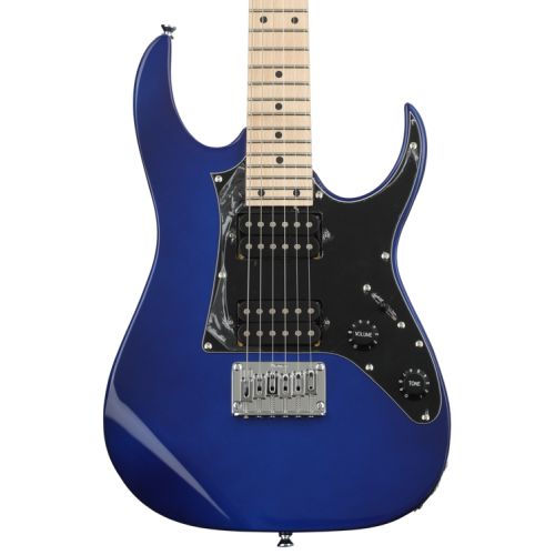  Ibanez miKro GRGM21M Electric Guitar and Orange Crush 20 Amp Essentials Bundle - Jewel Blue