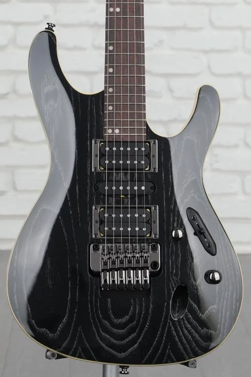 Ibanez S570AH - Silver Wave Black