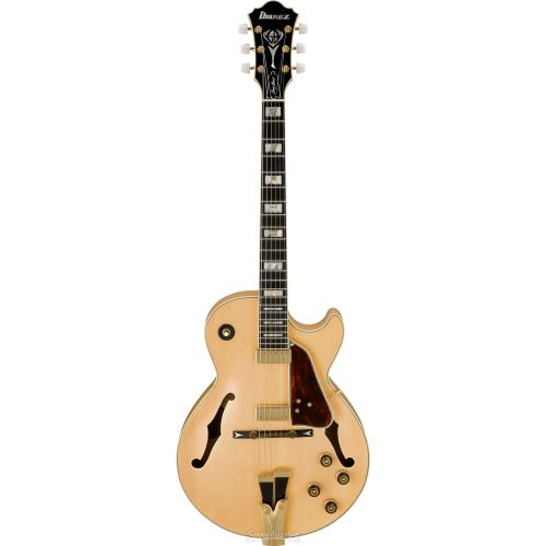  Ibanez George Benson Signature GB10 Hollowbody Electric Guitar - Natural