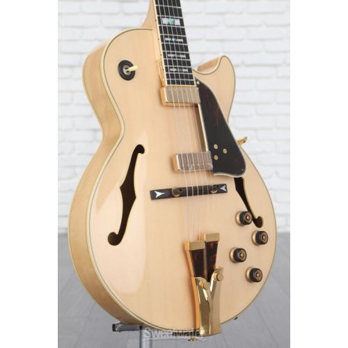  Ibanez George Benson Signature GB10 Hollowbody Electric Guitar - Natural