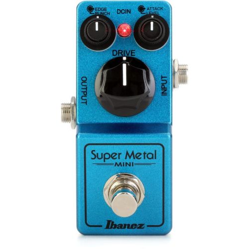  Ibanez Super Metal Mini Pedal with Patch Cables
