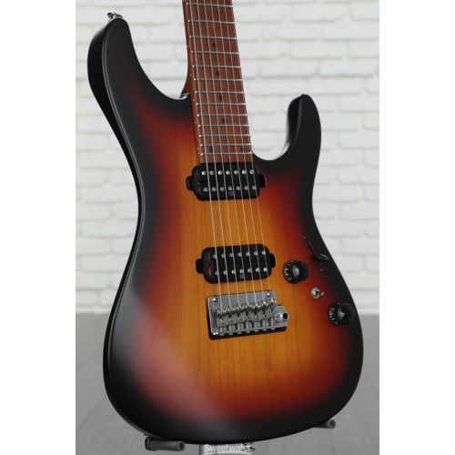  Ibanez Prestige AZ24027 7-string Electric Guitar - Tri Fade Burst Flat