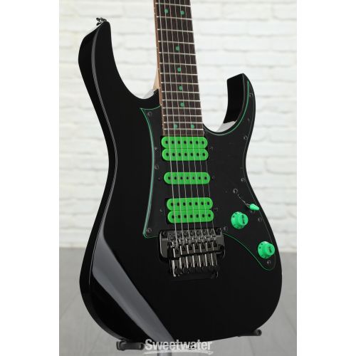  Ibanez Steve Vai Signature Premium UV70P 7-string Electric Guitar - Black