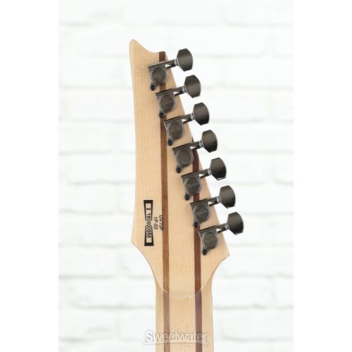  Ibanez Steve Vai Signature Premium UV70P 7-string Electric Guitar - Black