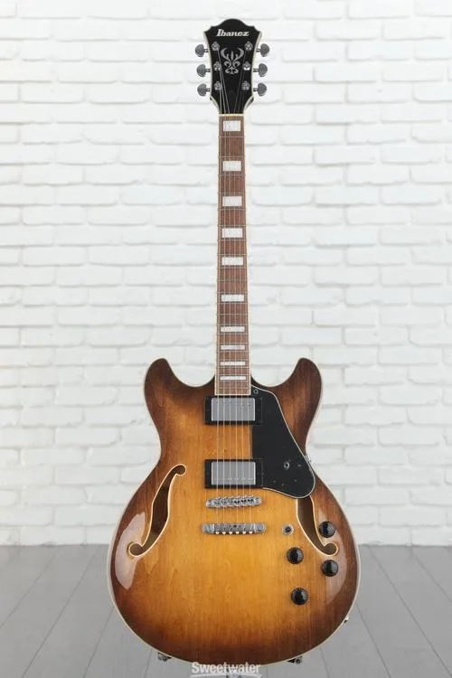  Ibanez Artcore AS73 Semi-Hollow Electric Guitar - Tobacco Brown