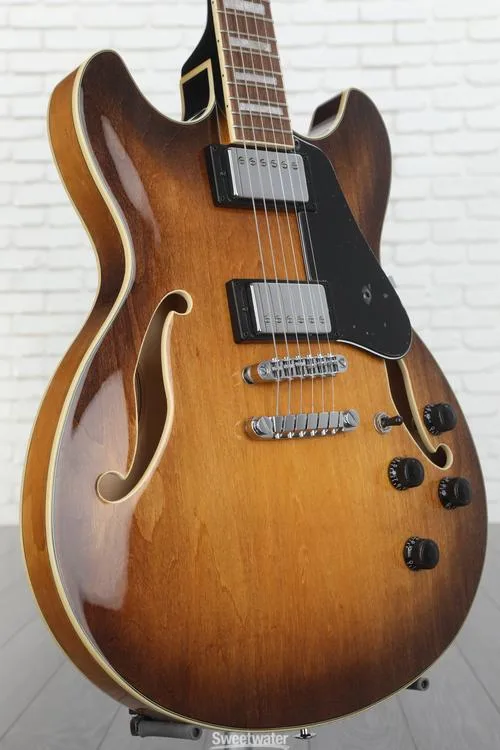  Ibanez Artcore AS73 Semi-Hollow Electric Guitar - Tobacco Brown