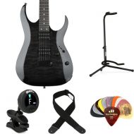 Ibanez Gio GRGA120QA Essentials Bundle - Transparent Black Sunburst