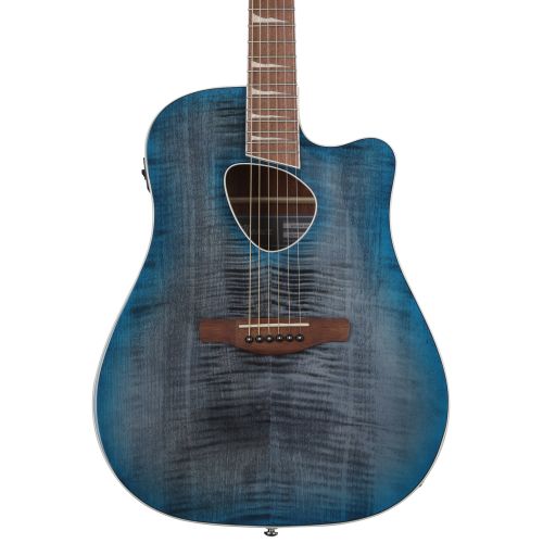  Ibanez Altstar ALT30FM Acoustic-electric Guitar - Blue Doom Burst High Gloss