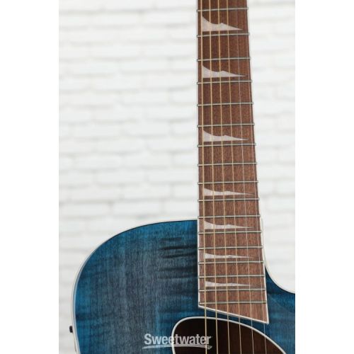  Ibanez Altstar ALT30FM Acoustic-electric Guitar - Blue Doom Burst High Gloss