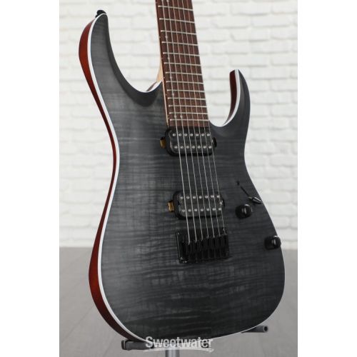  Ibanez Standard RGA742FM Electric Guitar - Transparent Gray Flat