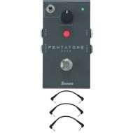 Ibanez Pentatone Gate Pedal with 3 Patch Cables