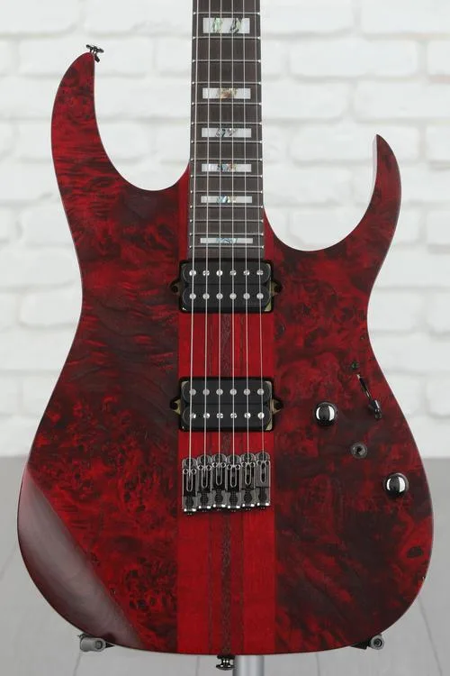 Ibanez Premium RGT1221PB Electric Guitar - Stained Wine Red Demo