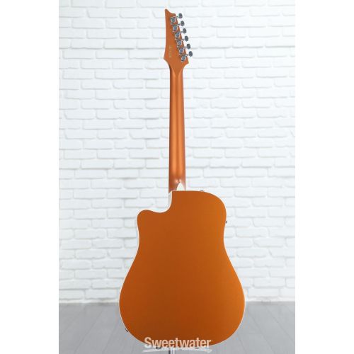  Ibanez Altstar ALT30 Acoustic-Electric Guitar - Dark Orange Metallic