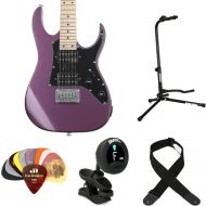 Ibanez miKro GRGM21M Electric Guitar Essentials Bundle - Metallic Purple