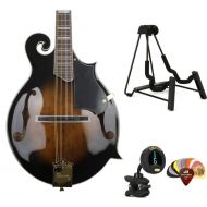 Ibanez M522 Mandolin Essentials Bundle - Dark Violin Sunburst Gloss