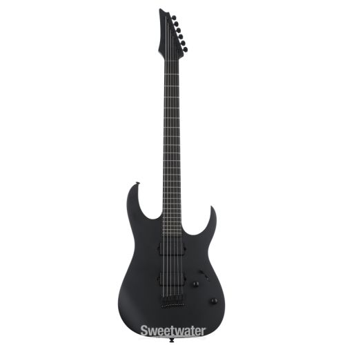  Ibanez Iron Label RG Baritone - Black Flat