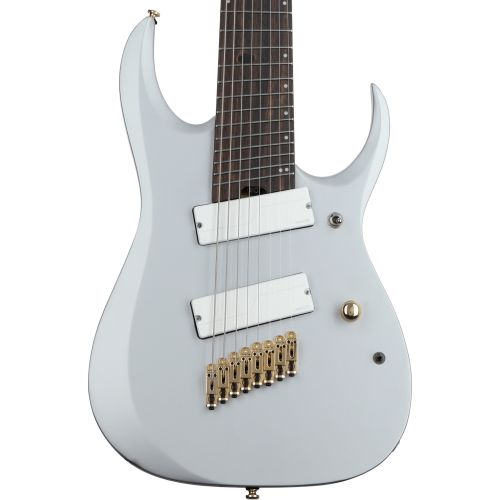  Ibanez Axe Design Lab RGDMS8 Multi-scale 8-string Electric Guitar - Classic Silver Matte